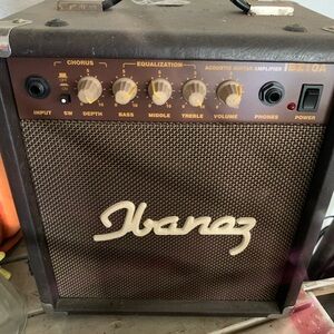 Brown Acoustic Guitar Amplifier